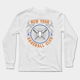 New York Baseball Club Long Sleeve T-Shirt